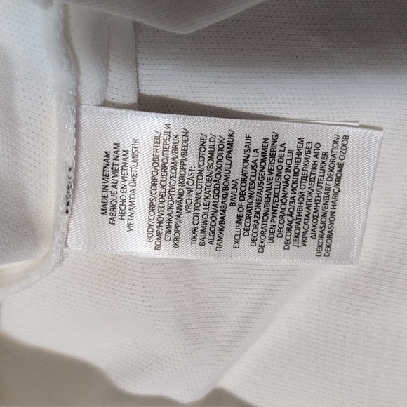 Ralph Lauren White Polo Shirt. - Picture 10 of 10